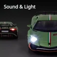 thumbnail image 3 of 1:32 Scale Aventador LP780 SCV12 Sports Car Model Toy Metal Diecast Vehicles Pull Back Toys Collection Boys Holiday Gifts, 3 of 9