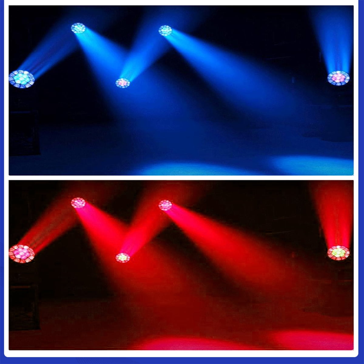 2Pcs 19X40W Zoom LED Big Bee Eye Moving Head Beam Light for DJ Disco Wedding Party Night Club Performance Stage
