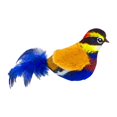 thumbnail image 1 of Juguete para gatos Yinane Sonido de pájaro que chirría Juguete de peluche interactivo realista Azul y Amarillo, 1 of 8