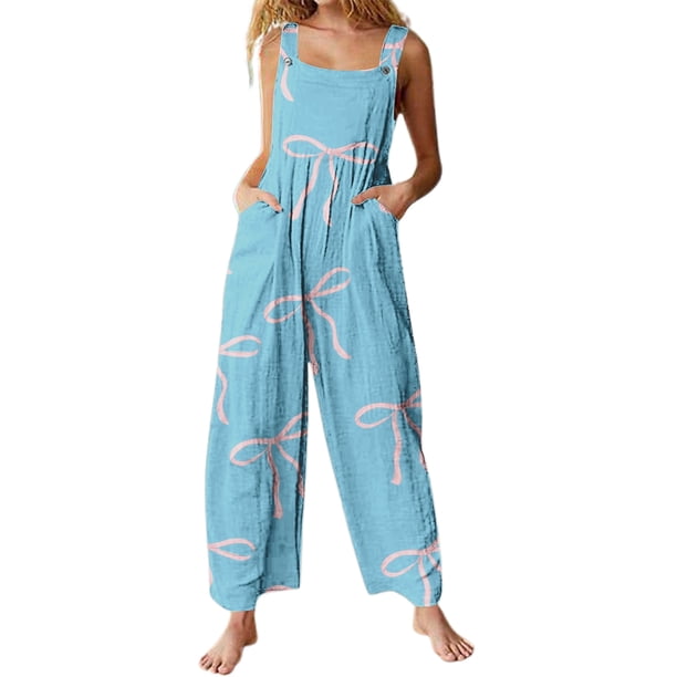 Mono con bolsillos estampados para mujer 2025, sin mangas, corte regular con estampado elegante, versátil para ocasiones informales/formales