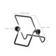 thumbnail image 4 of AURARMLET Soporte Universal Para Tablet De Aluminio Plegable Color Negro Compatible Con Ipad Y Tabletas, 4 of 7