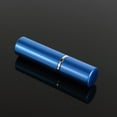 thumbnail image 4 of Atomizador de perfume de aluminio especializado de 5 ml, botella pulverizadora portátil para viaje, color azul, 4 of 6