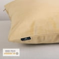 thumbnail image 3 of Phantoscope 20" x 20" Modern Beige Polyester Throw Pillow , ( 2 Count), 3 of 7