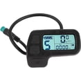 thumbnail image 2 of Electric bike LCD display meter, compatible and versatile ABS material. Crystal clear, reliable and informative display for the No. 1 generation controller., 2 of 5