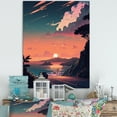 thumbnail image 2 of Designart Road To The Sunset II Canvas Wall Art, 2 of 5