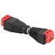 thumbnail image 5 of Conector de alimentación de CC de 5,5 x 2,1 mm, macho y hembra, adaptadores de corriente CCTV para cámara o lámpara LED, color rojo, 5 of 12