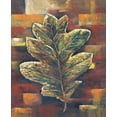 thumbnail image 2 of Withaar, Rian 12x14 White Modern Wood Framed Museum Art Print Titled - American oak leaf, 2 of 4