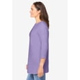 thumbnail image 2 of Woman Within Plus Size Perfect Three-Quarter Sleeve Crewneck Tee, 2 of 6
