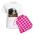 thumbnail image 5 of CafePress - Cavalier King Charles Spaniel Women's Light Pajama - Women's Short Sleeve Print T-Shirt and Pants Light Cotton Pajama Set, 5 of 7