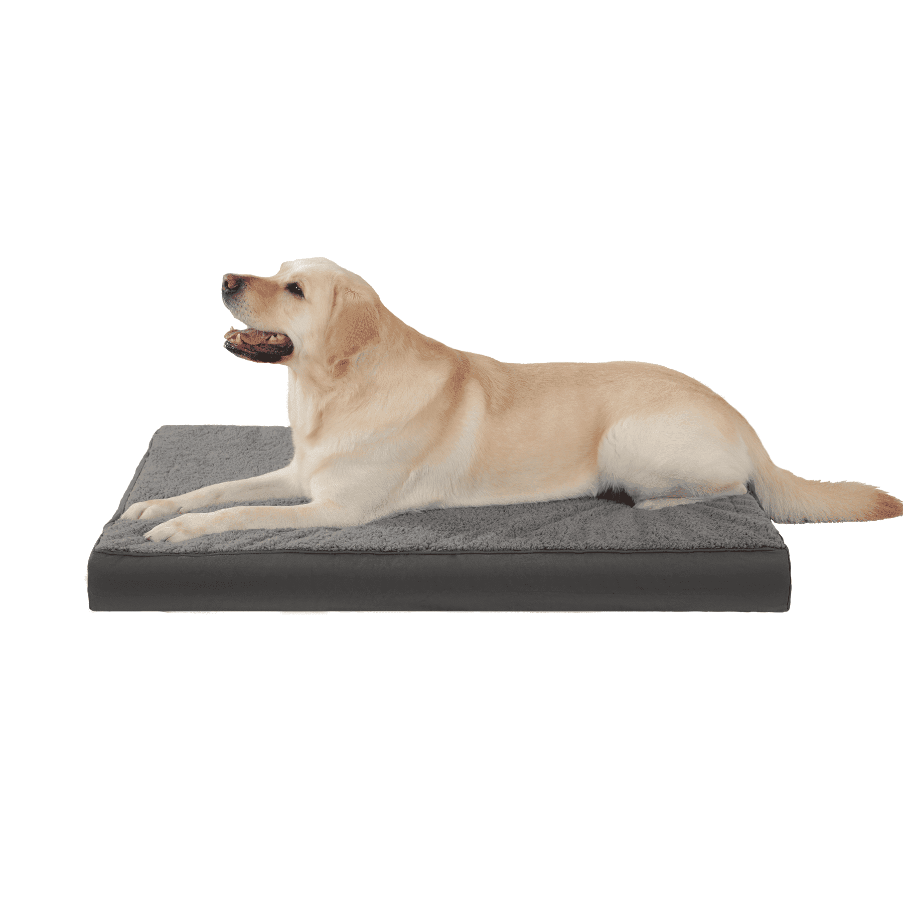 Petmaker Wasserdichtes Haustierbett – Memory-Schaum, Abnehmbarer Bezug, 50x38 Cm, Braun
