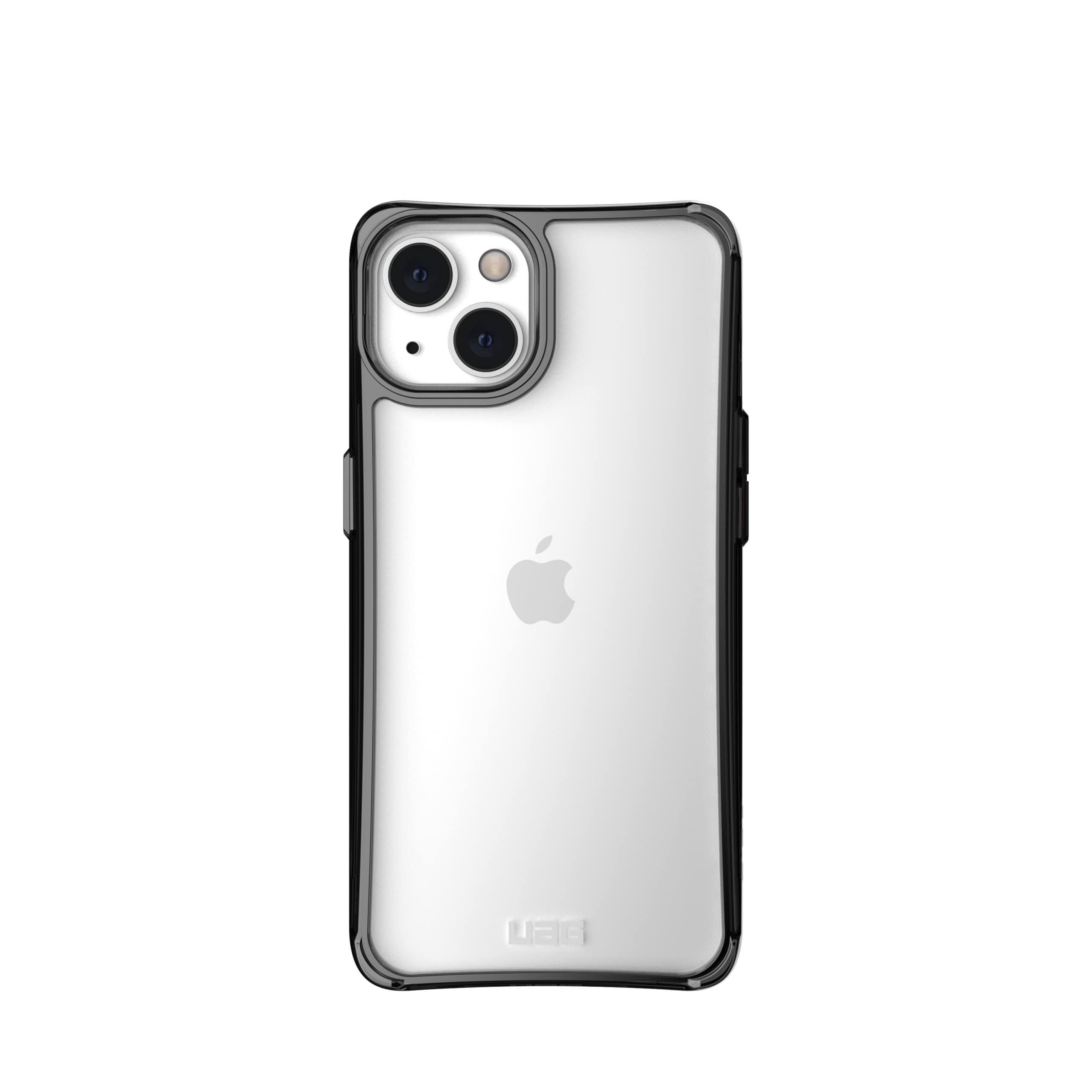 UAG iPhone 13 Case [6.1-inch screen] Rugged Lightweight Slim Shockproof Clear Plyo Protective Cover, Ash