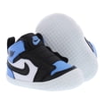 thumbnail image 4 of Nike Jordan 1 Crib Bootie Infant/Toddler Shoes Size 4, Color: University Blue/Black/White, 4 of 4