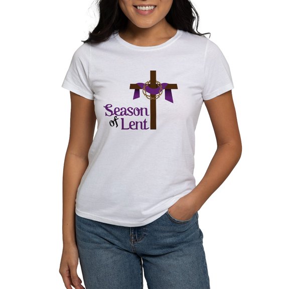 CafePress - Season Of Lent Women's T Shirt - Women's Classic T-Shirt