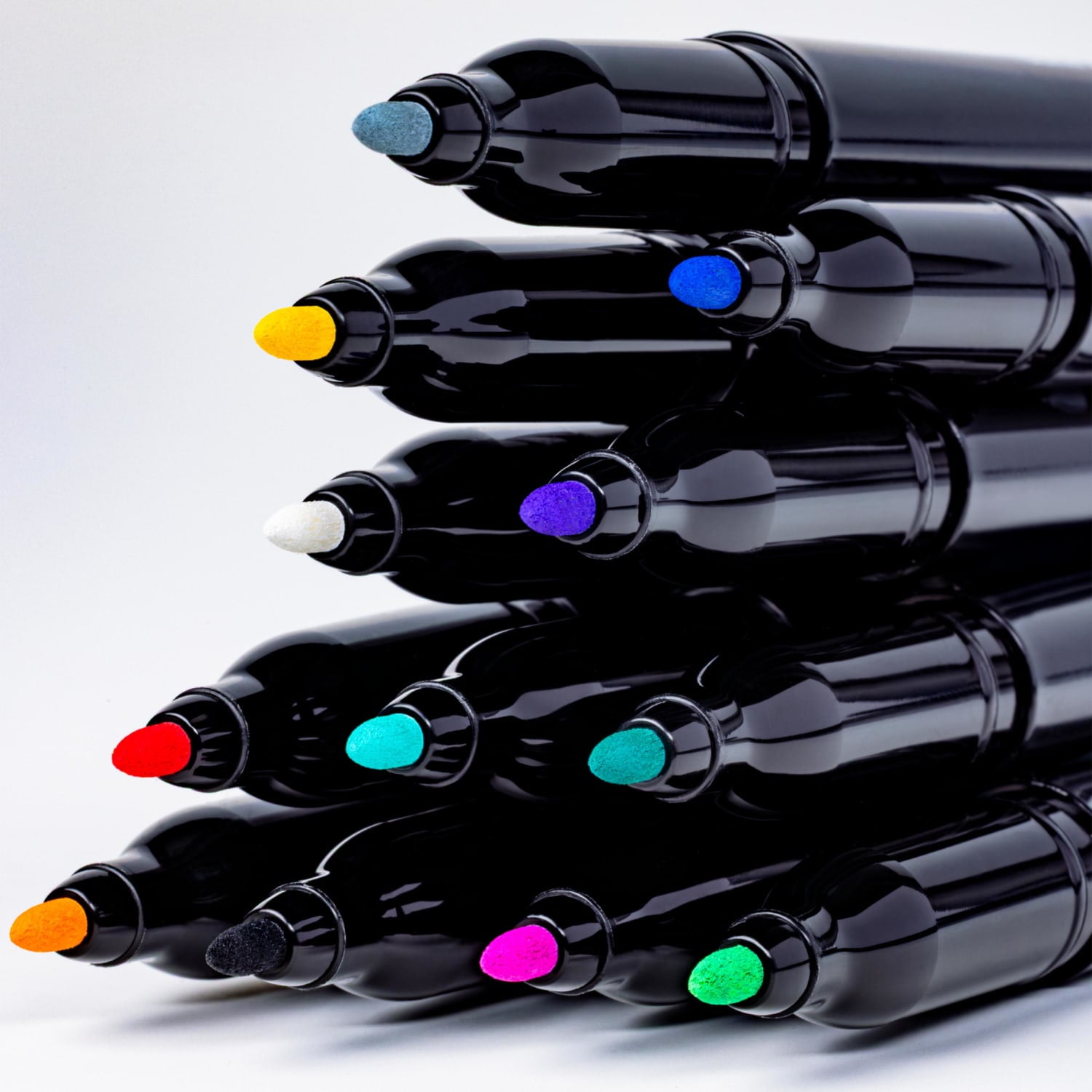 Sharpie Creative Markers, Water-Based Acrylic Paint Markers, Fine Tip, Assorted, 12 Count
