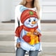 thumbnail image 1 of Puntoco Navidad Mujer Moda Casual Manga larga Cuello redondo tops Blusa suelta Camisas estampadas Puntoco Puntoco-6734, 1 of 5