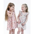 thumbnail image 5 of Disney Princess Snow White Belle Tiana Square Neck Ruffle Dress Toddler to Big Kid, 5 of 5