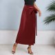 thumbnail image 1 of WILLBEST Vestido De Mujer, Falda Midi Informal De Cintura Alta Con Abertura, Falda Lápiz Para Verano Y Uso Informal., 1 of 3