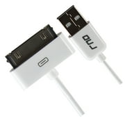 RND for Apple CERTIFIED 30-Pin Cable for iPad, iPhone, iPod [3.2 Feet/white)