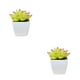 thumbnail image 1 of Advancent Simulación de suculentas, Mini maceta para bonsái, flores falsas, maceta decorativa para el hogar, , jardín, boda, sala de estar, tipo3 2Conjunto, 1 of 6
