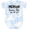 thumbnail image 3 of Inktastic My Memaw Loves Me Boys or Girls Baby Bodysuit, 3 of 5