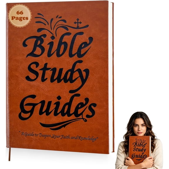 Bible Study Guide for Women - 66 Page Daily Devotional Journal Book