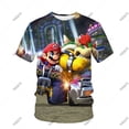 thumbnail image 1 of Anime japonés 2023 Super Mario 3d Casual deportes camiseta niños impreso moda manga corta camisa juego de rol Hip Hop ShirXS heqiyong CONDUJO, 1 of 2