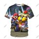 thumbnail image 1 of Anime japonés 2023 Super Mario 3d Casual deportes camiseta niños impreso moda manga corta camisa juego de rol Hip Hop Shir4XL heqiyong CONDUJO, 1 of 2