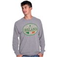 thumbnail image 5 of Saint Patricks Day Ireland Flag Party Long Sleeve TShirt Men Women Brisco Brands S, 5 of 6