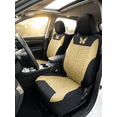 thumbnail image 4 of Car Seat Covers Full Set Universal 5 Seats 9 Piece Set Embroidered Car Seat Cover Set Memory Foam Cushion, 4 of 5