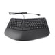 thumbnail image 2 of Teclado de Computadora, Teclado Ergonímico Dividido inclinación Alta Precisión 87 Teclas con Reposo de Palma para Negocios, 2 of 7