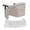 Cream, variant on Inglesina - Fast Table Chair with Fast Tray: Hook On Portable High Chair for Babies and Toddlers, Damage Free Travel Booster Seat for Restaurant Use - Includes Snap On Tray, Black