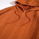 thumbnail image 5 of MHFRRA Sudadera con Capucha Informal de Mezcla Suave con Capucha Ajustable para Uso Diario, Ropa de Calle Cómoda Naranja, 5 of 7