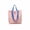 Pink, variant on Nylon Tote Bag Shopping Bag Shoulder Handbag Commute Bag Grocery Tote Lightweight Spacious Wide Straps Open Top Portable for Daily Outdoor Use