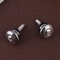 thumbnail image 4 of 10 Uds. De hebillas de cinturón para ukelele con cabeza de seta y clavos para extremos de correa de bajo, accesorios para guitarra Likrtyny  Para estrenar, 4 of 8