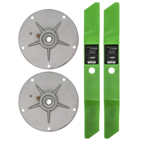 8TEN Spindle Low Lift Sand Blade Kit for MTD Cut 38 inch 492574MA MK1002263