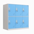 thumbnail image 5 of MECOLOR school and Home Locker Organizer Storage for Kids,Playground Metal Shoes and Bag Storage Cabinet, 5 of 10