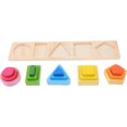 thumbnail image 4 of Shisuyan Geometric Shape Matching Blocks Multi Colored 1 Set 11.4x2.5x1.4in, 4 of 9