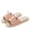 Pink, variant on KEVCHE Womens Linen Cotton Slippers with Non-Slip Sole, Breathable and Quiet Lightweight House Shoes for Indoor Home Use, Soft Cushioned Floor Slippers for Bedroom and Daily Lounging