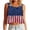 #0415-Red, variant on Crop Tops for Women Gradient Crew Neck Sleeveless Blouses Casual Loose Fit Lightweight Comfy Stylish Daily Shirts Gift