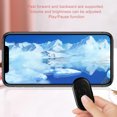 thumbnail image 4 of Portable Phone Remote Control, BT4.0 Connection, 200MAH, Type C Charge, 32.8FT Remote Selfie, Fast Forward And Backward, Volume Adjustable, Phone Remote Shutter, 4 of 8