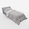 thumbnail image 2 of Ambesonne Pastel Bedding Set 3 Pcs, Aztec Hearts Geometric, Twin, Multicolor, 2 of 2