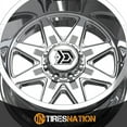 thumbnail image 5 of DropStars 655C Chrome Wheel Rim, 24" x 14" 8 x 6.5" -76mm, 655C-2448176, 5 of 5