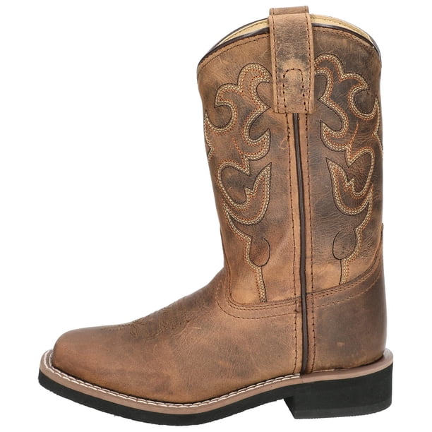 Botas Smoky Mountain Kids Pueblo Leather para niños
