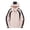 Pink, variant on Unisex Color-Block Zip-Up Hooded Windbreaker – Water-Resistant & Breathable for Camping, Hiking & Travel