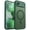 Deep Green, variant on CANSHN Magnetic Compatible with iPhone Air Case, Upgraded [Full Camera Airtection] [Compatible with Magsafe] [Translucent Matte] ShockAirof Airtective Phone Case Cover 6.5 Inch - Deep Purple