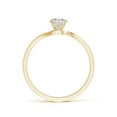 thumbnail image 2 of ANGARA Natural Diamond Bypass Engagement Ring in 14K Yellow Gold for Women (Size-5.1mm| Color-I-J| Clarity-I1-I2) | April Birthstone, Anniversary, Jewelry Gift for Women | Natural Diamond Ring, 2 of 10