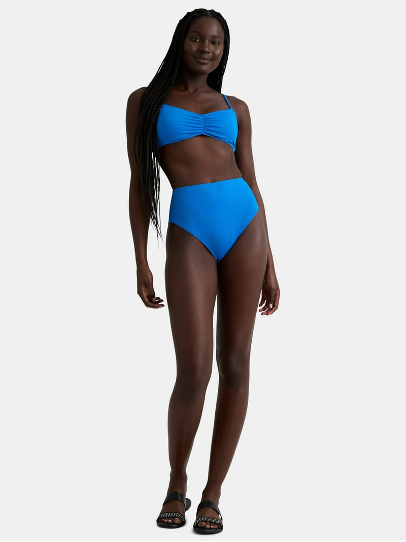 Bikini 2 Pièces Jessica Simpson Avec Anneaux Sur Les Côtés, Taille S - Neuf Avec étiquettes