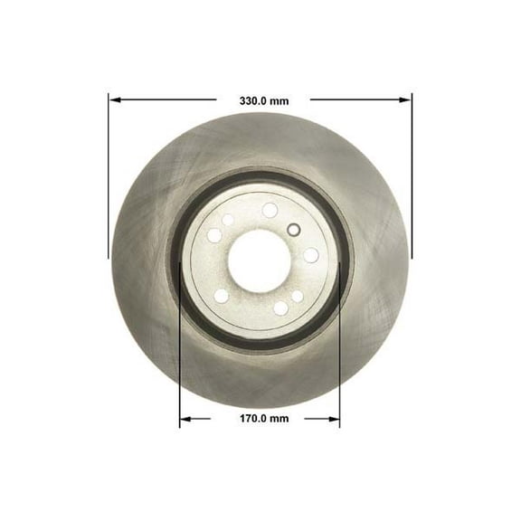 Bendix Premium Drum And Rotor Disc Brake Rotor P/N:Prt6189 Fits select: 2012-2015 MERCEDES-BENZ ML, 2016-2017 MERCEDES-BENZ GLE