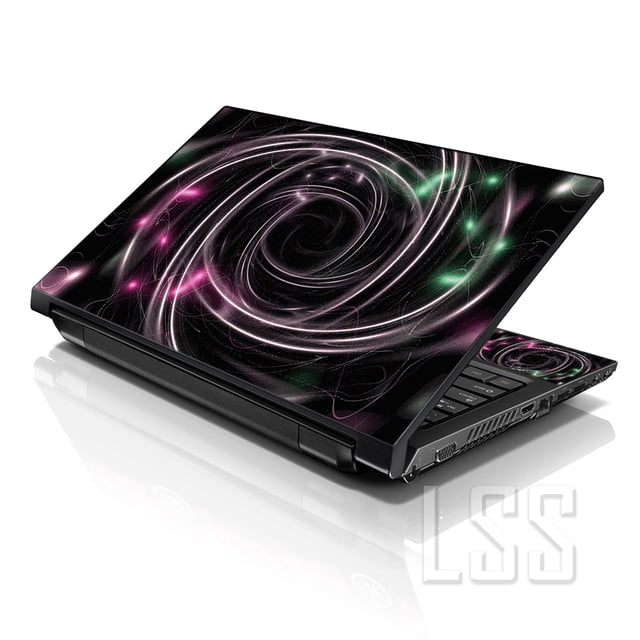 LSS Laptop Skin Sticker Decal Cover Tornado Effect Fits 17" to 19" Laptops