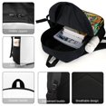 thumbnail image 4 of Ben 10 Animated Shoulder Backpack School Bag Bookbag Multipurpose Laptop Backpack, 4 of 5
